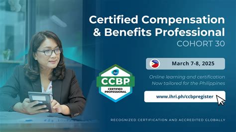 Certified Compensation and Benefits Professional .